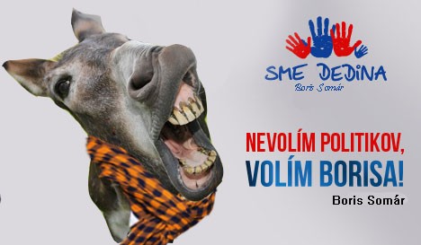 Nevolte politikov, ale Borisa.